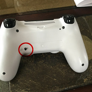 Il controller modificato appositamente per Peter