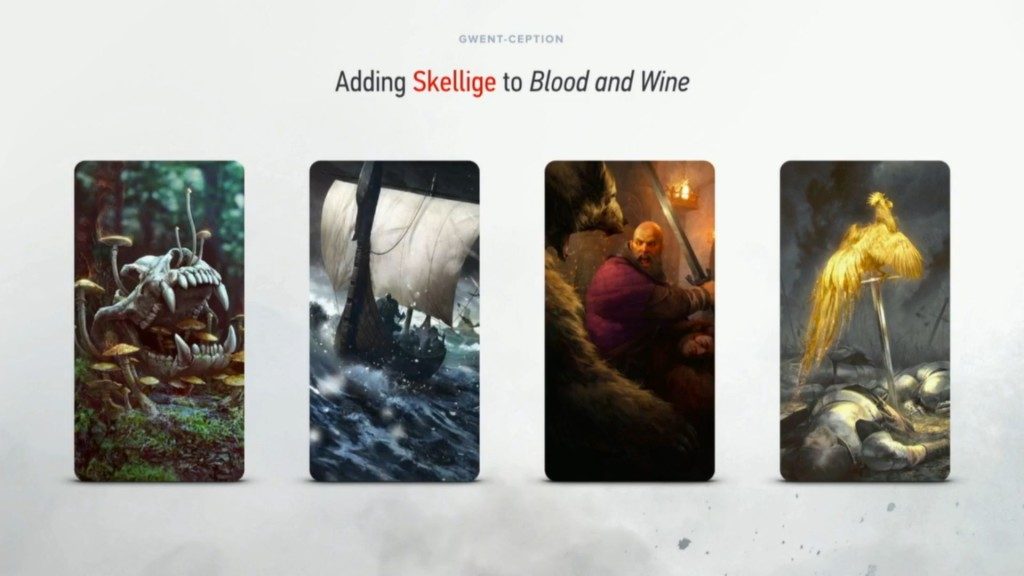 Ecco alcune delle carte che arriveranno con Blood and Wine.