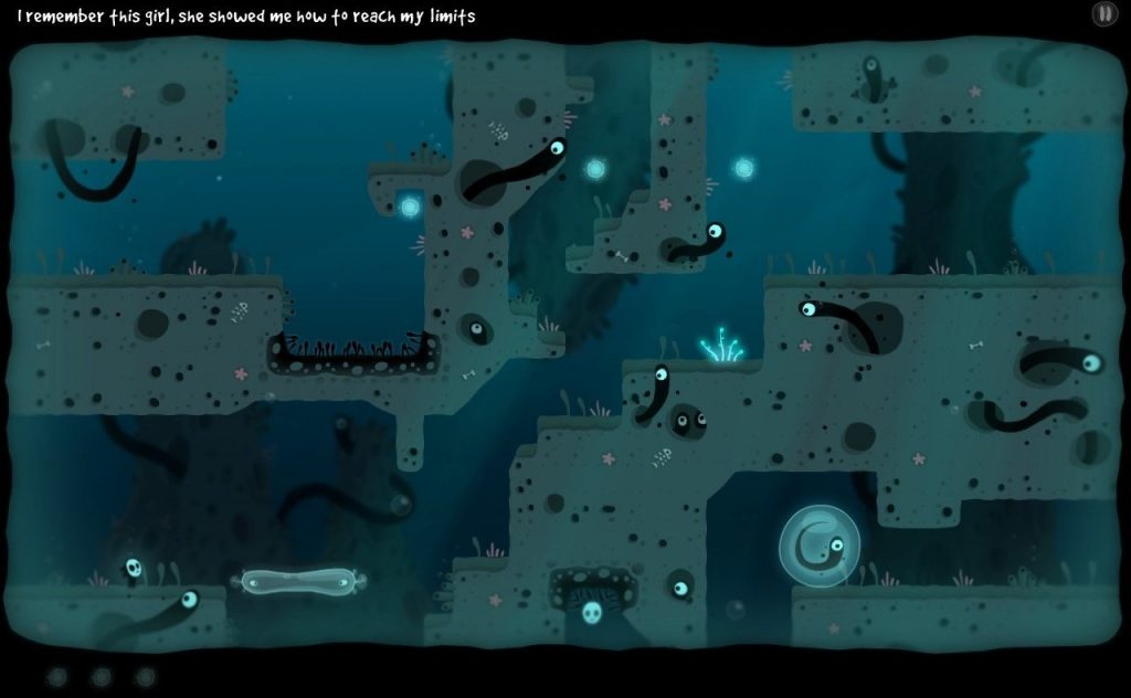Ecco una delle sezioni subacquee presenti nel gioco.