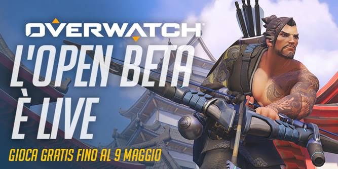 Ecco la locandina dell'open beta di Overwatch.