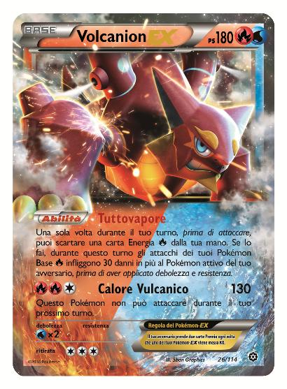 La nuova carta di Volcanion sembra decisamente forte