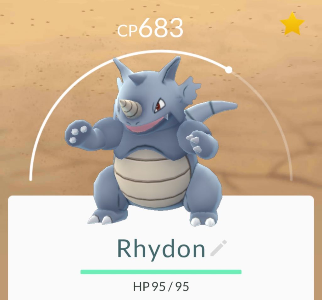 Rhydon è diventato ora uno dei Pokémon più ricercati