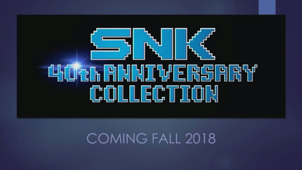 SNK 40th ANNIVERSARY COLLECTION