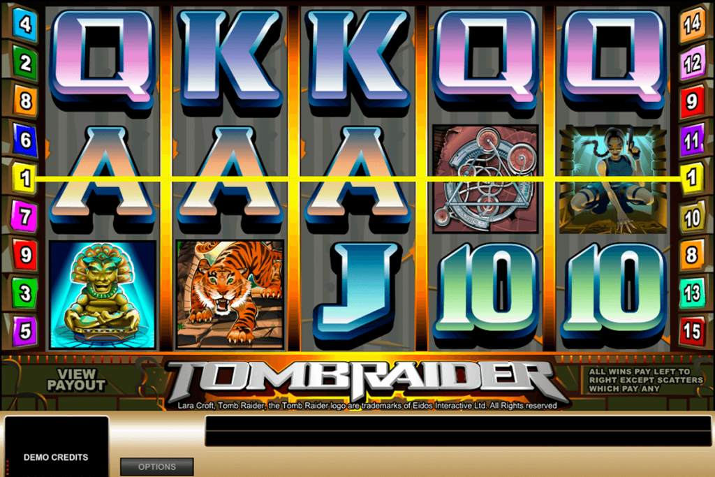 Tomb Raider Microgaming Slot