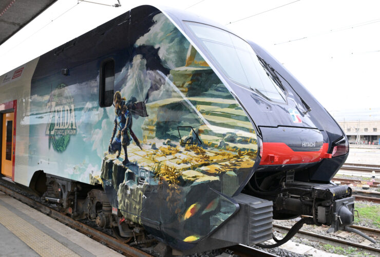 Comicon Napoli Zelda treno