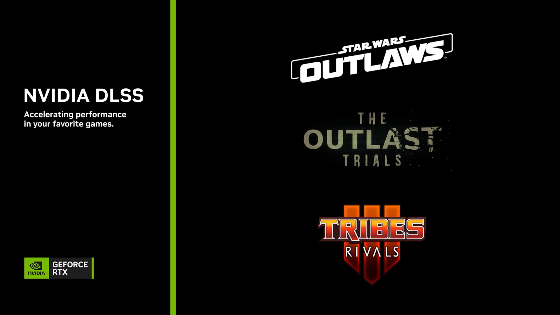 NVIDIA GeForce; Star wars Outlaws