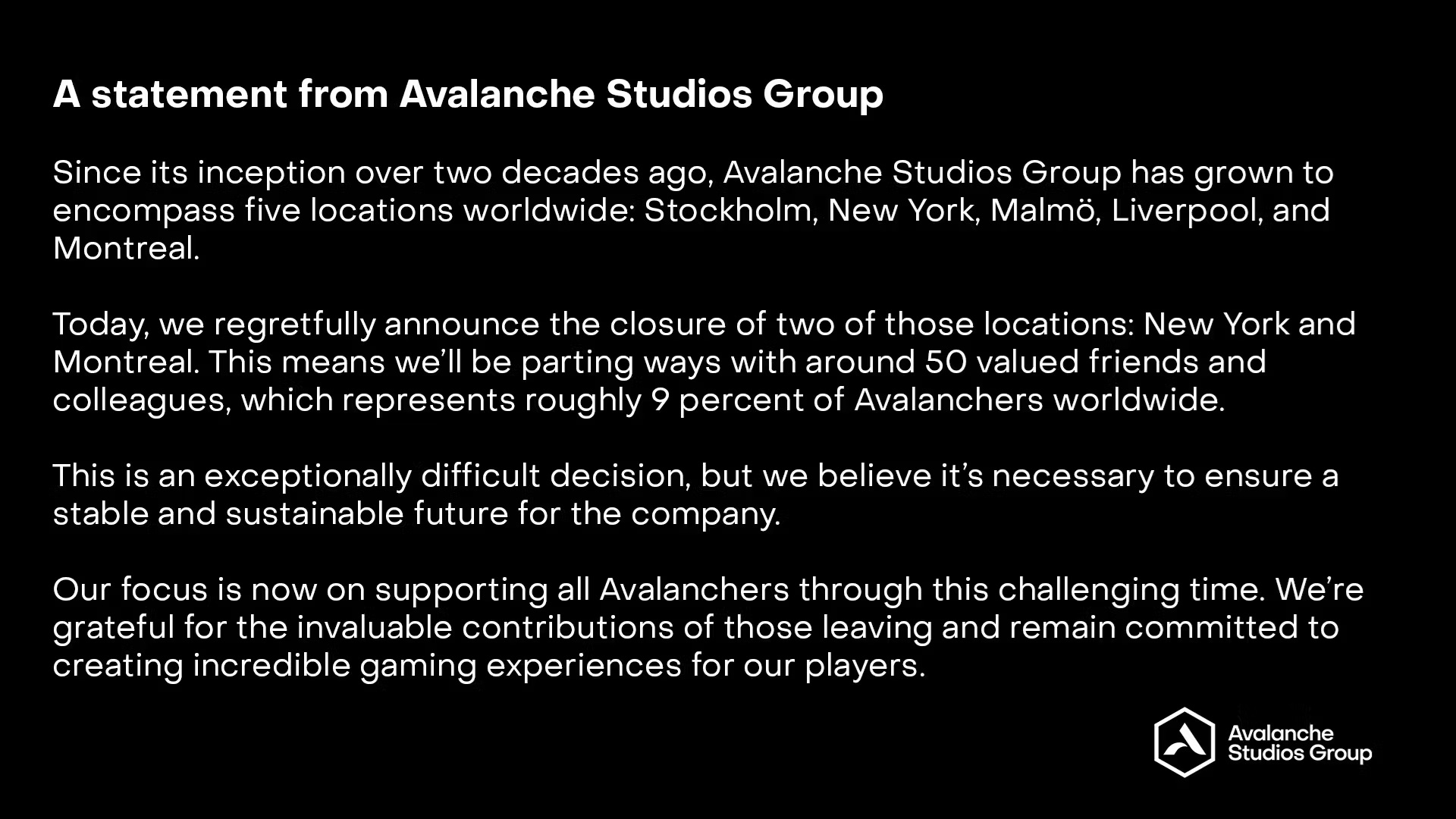 Avalanche Studios Group