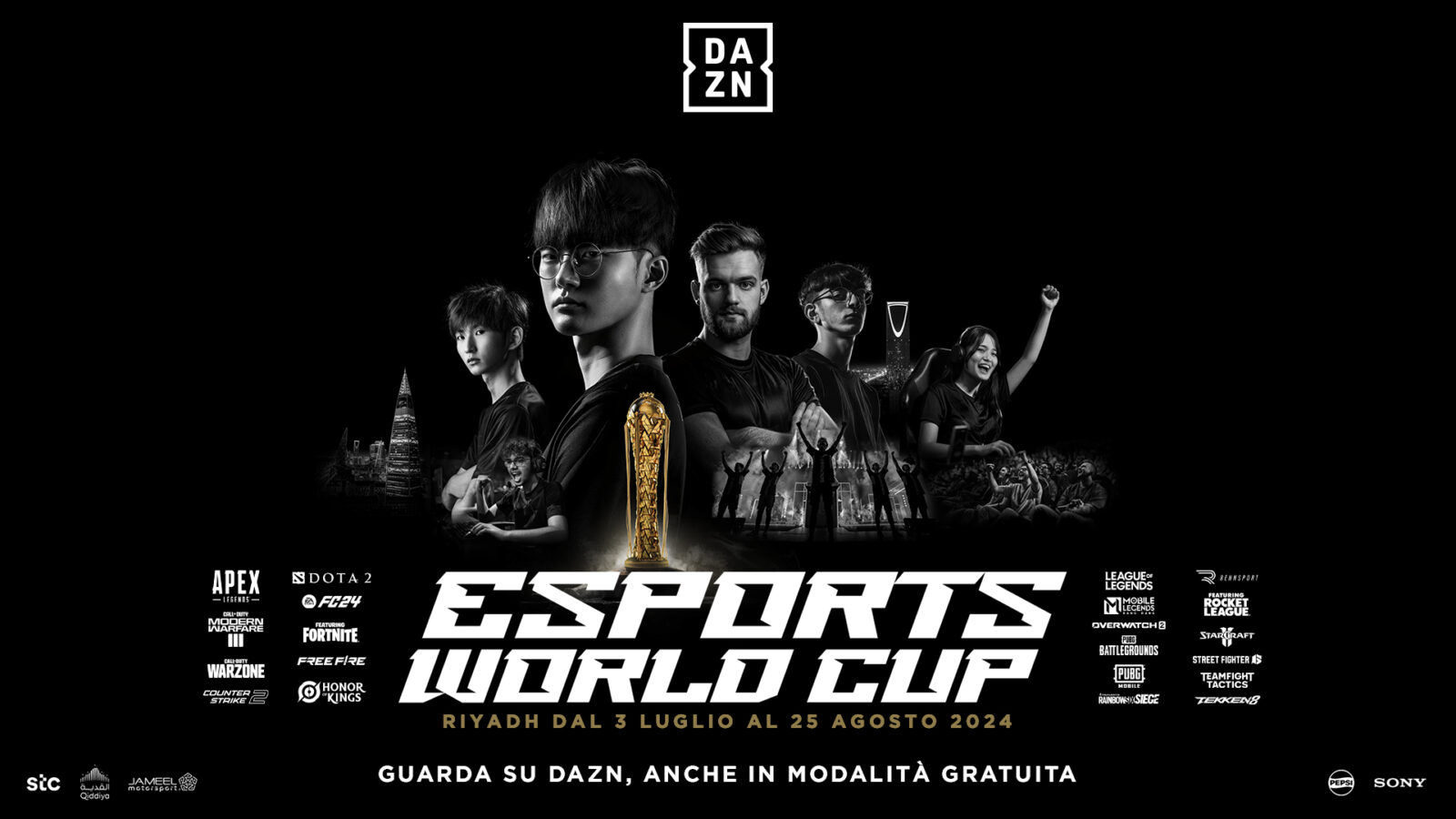 Esports World Cup Foundation DAZN