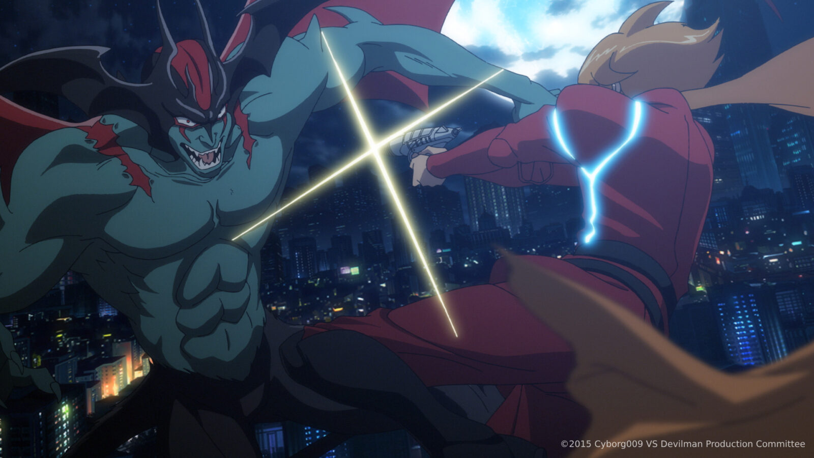 Cyborg009 VS Devilman