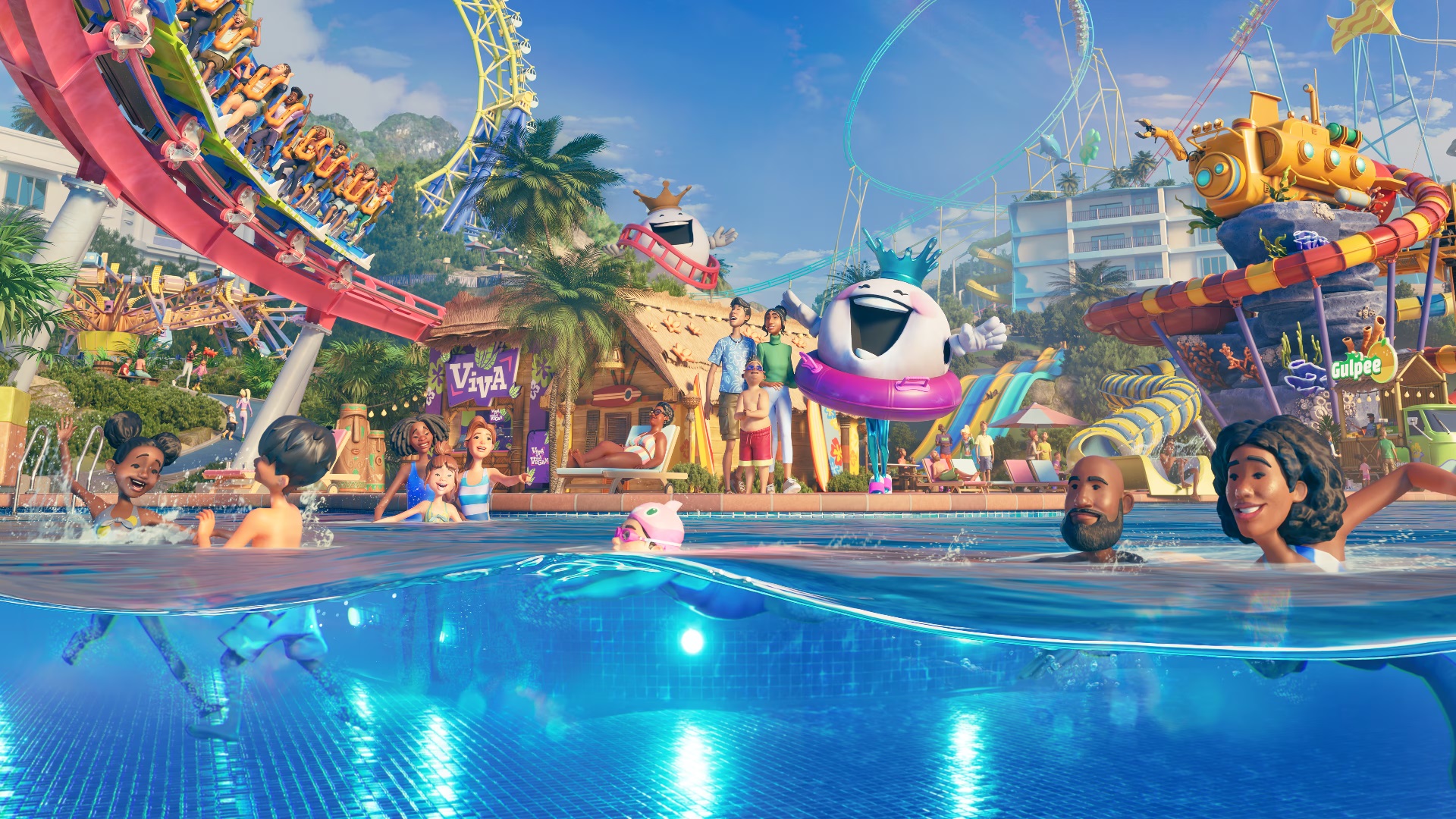 Planet Coaster 2: dettagliata la road map dei contenuti