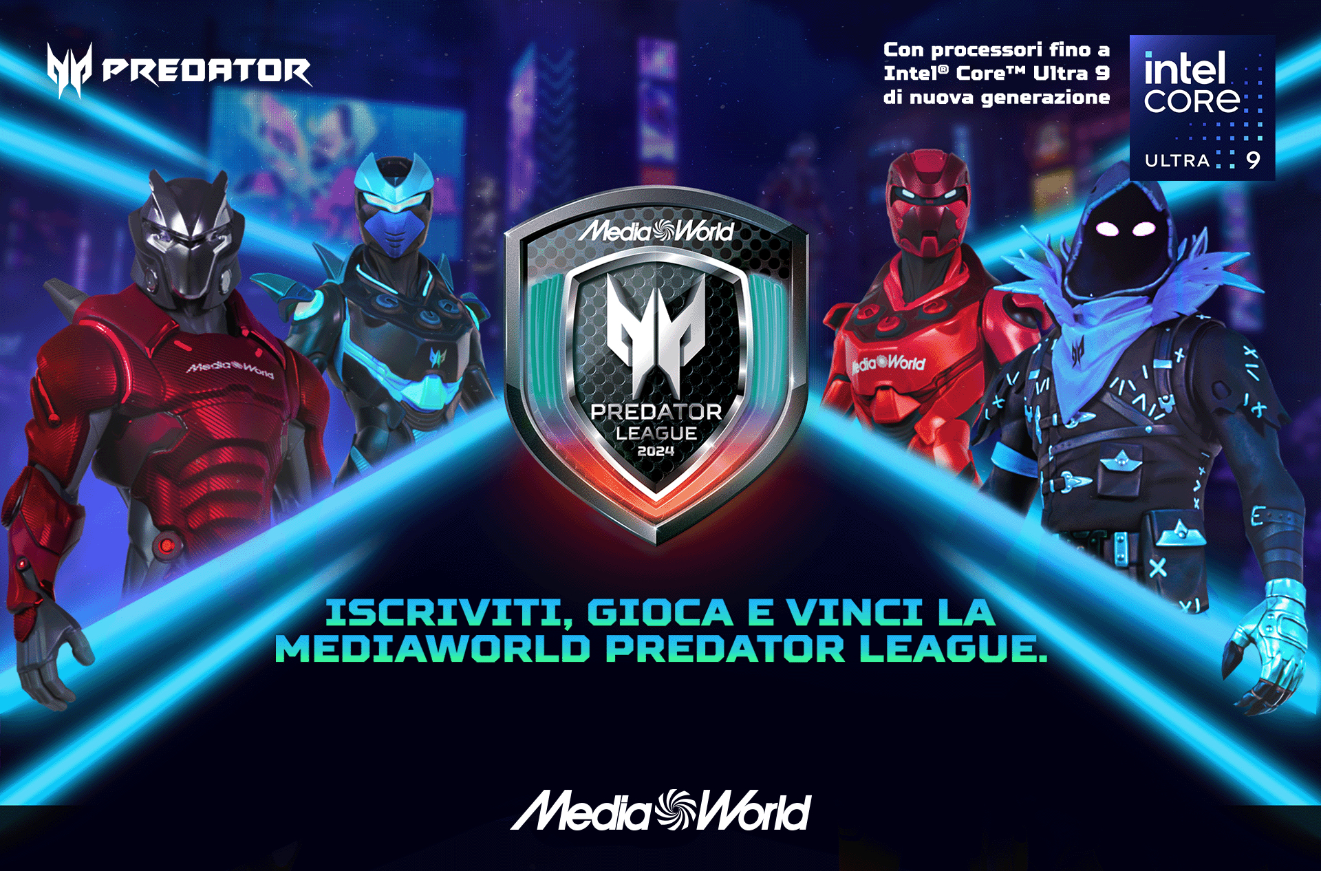 MediaWorld Predator League Fortnite