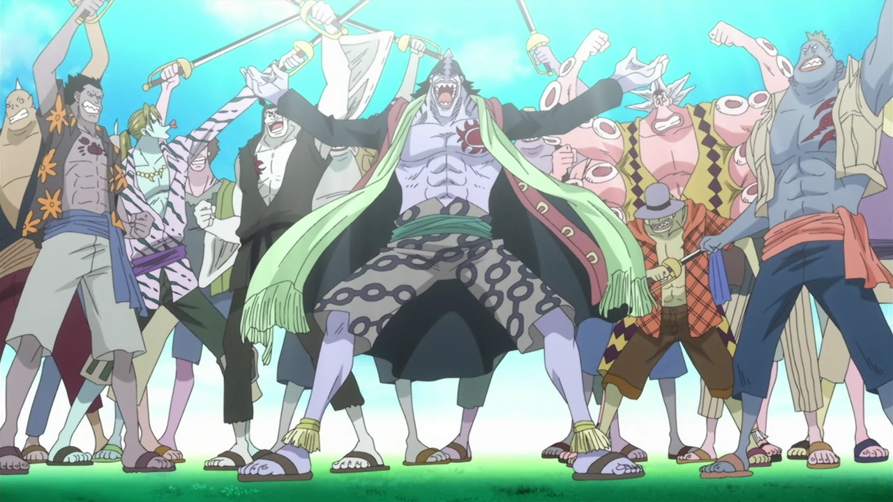 one piece uomini pesce