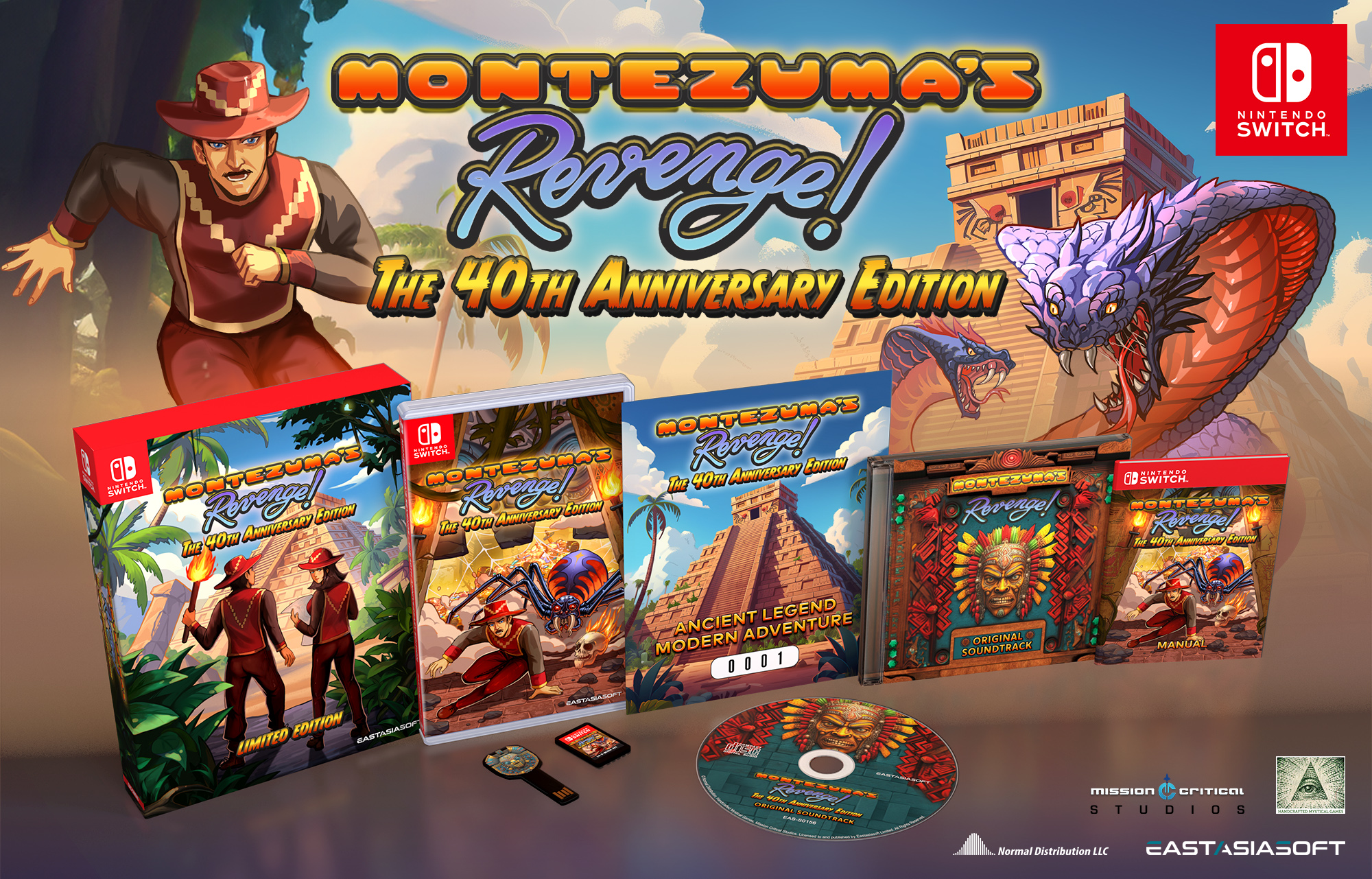 Montezuma's Revenge The 40th Anniversary Edition