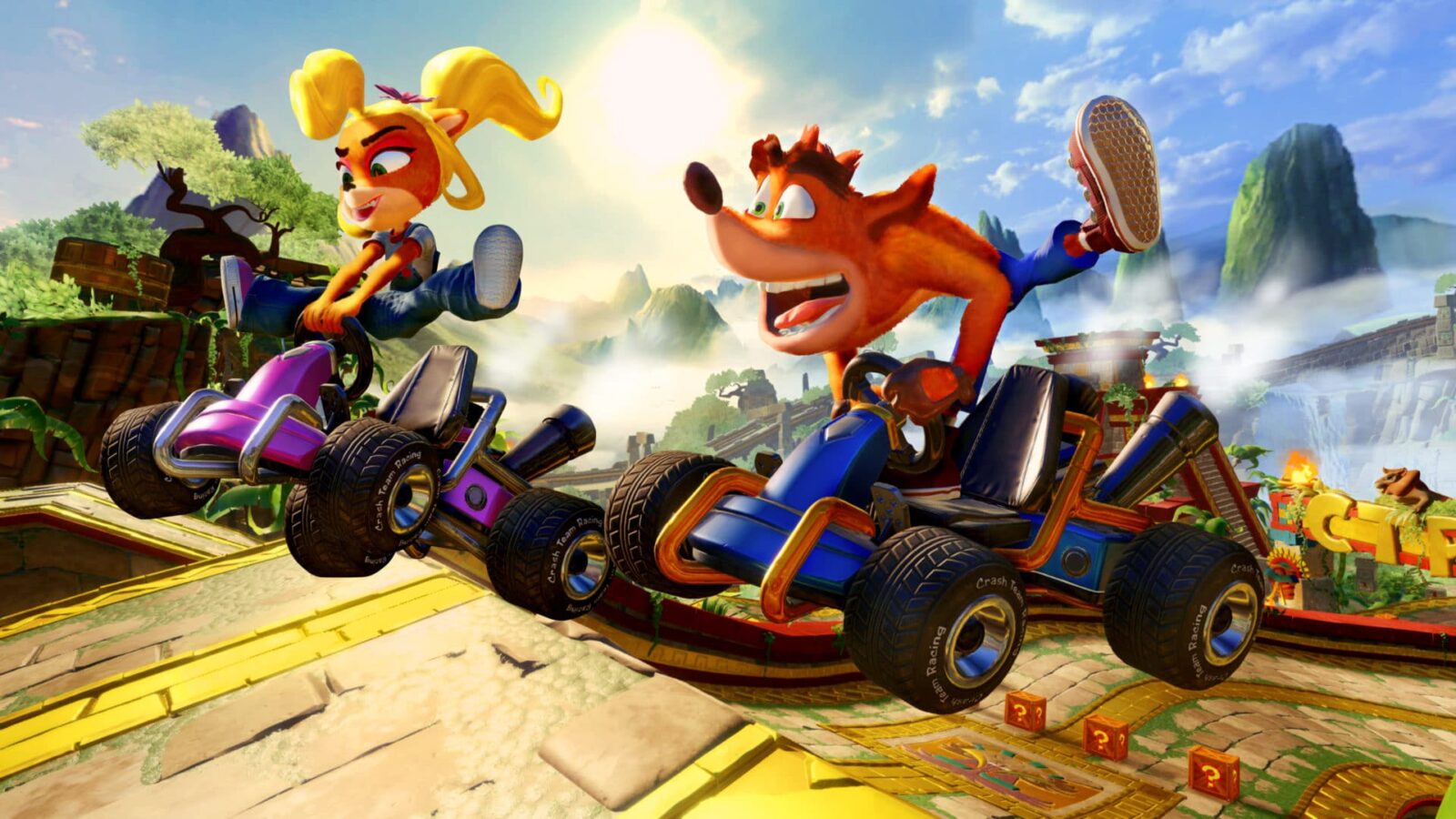 Crash Team Racing Nitro Fueled; Crash; Crash team Racing